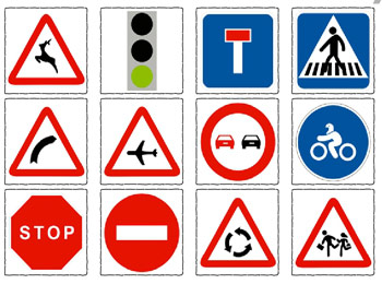 Interpretación y aplicación de normas y señales de circulación