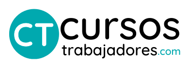 logotipo cursos para trabajadores